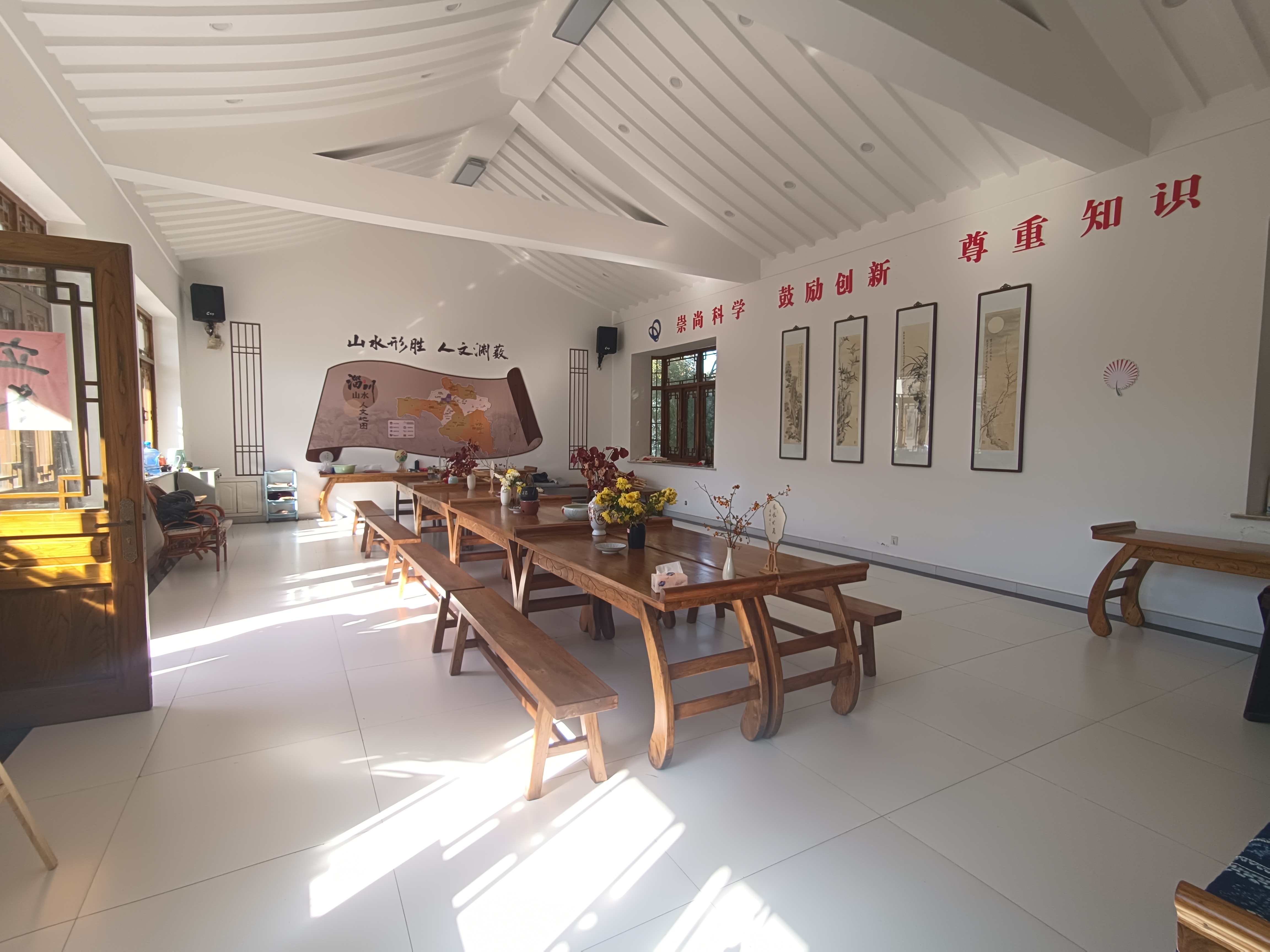 淄川区后来社区“益耆乐”共享活动站